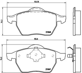 BREMBO P85 039