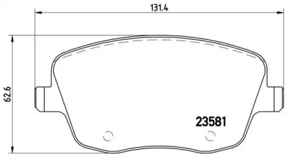 BREMBO P85 057