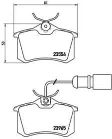 BREMBO P85 058