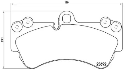 BREMBO P85 069