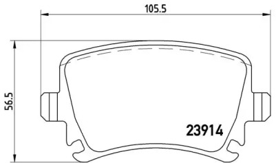 BREMBO P85 073