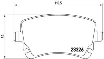 BREMBO P85 076