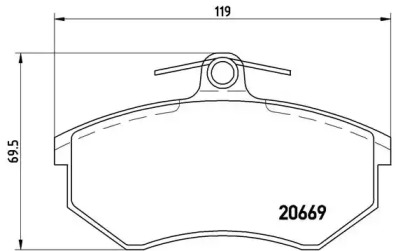 BREMBO P 85 092