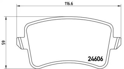 BREMBO P85 099