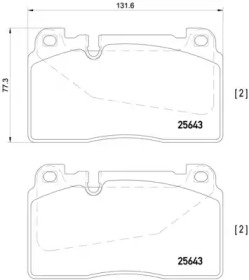 BREMBO P85 123