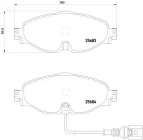 BREMBO P85 126