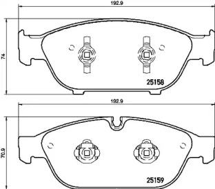 BREMBO P85 127