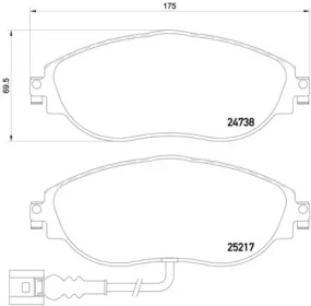 BREMBO P85 131