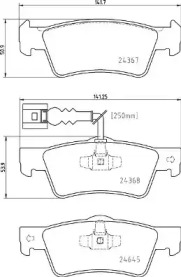 BREMBO P 85 163