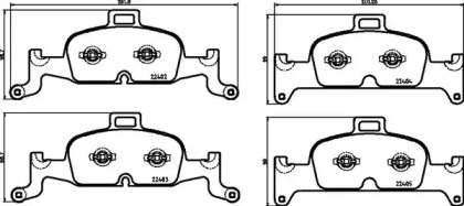 BREMBO P85 164