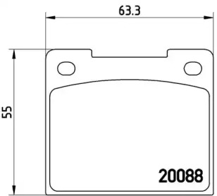 BREMBO P 86 001