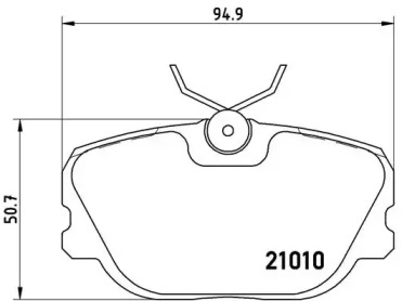 BREMBO P 86 011