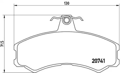 BREMBO P A6 024