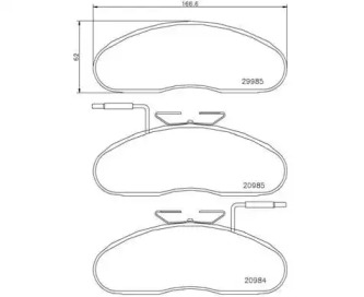 BREMBO P B7 002