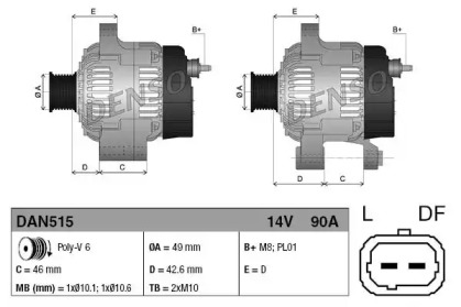denso dan515