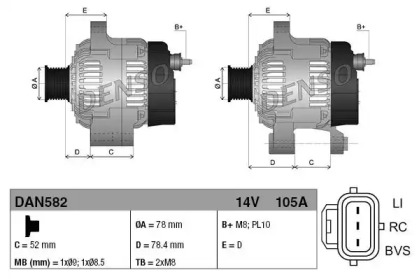 denso dan582