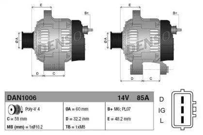 denso dan1006