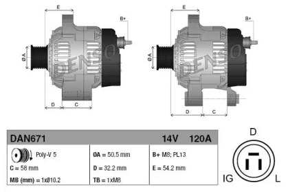 DENSO DAN671