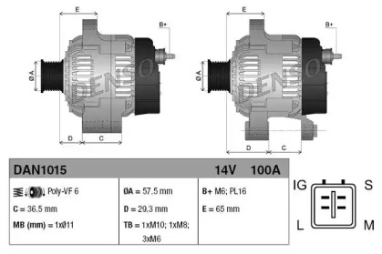 denso dan1015