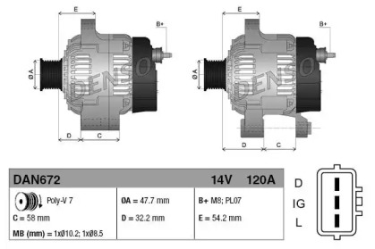 denso dan672