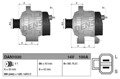 denso dan1030
