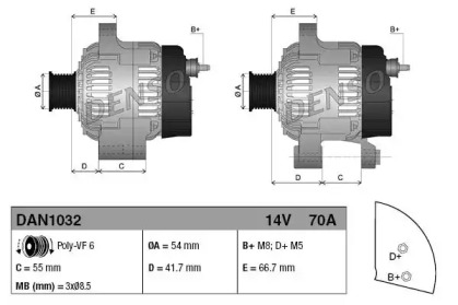 denso dan1032