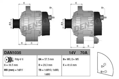 denso dan1035