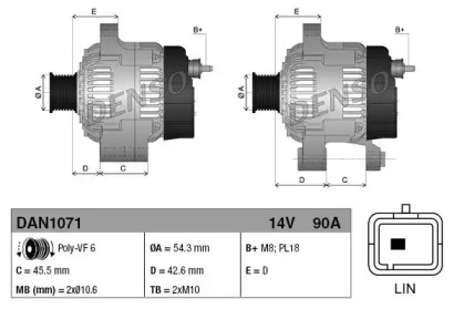 DENSO DAN1071