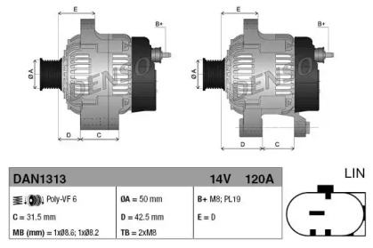 DENSO DAN1313