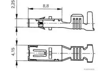 HERTH+BUSS ELPARTS 50253229088