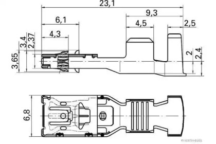 HERTH+BUSS ELPARTS 50253453088 HERTH+BUSS ELPARTS 50253453088