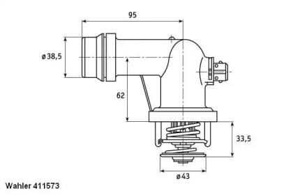 WAHLER 411573.105D