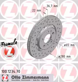 ZIMMERMANN 100.1234.70