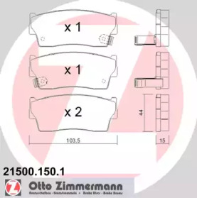 ZIMMERMANN 21500.150.1