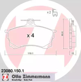 ZIMMERMANN 23080.150.1