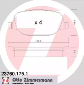 ZIMMERMANN 23760.175.1