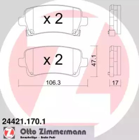 ZIMMERMANN 244211701