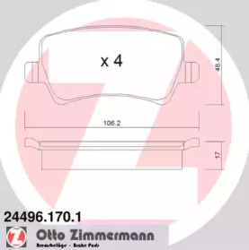 ZIMMERMANN 244961701