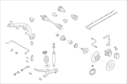 DELPHI OPEL-01221-R