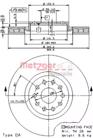 METZGER 24732 V