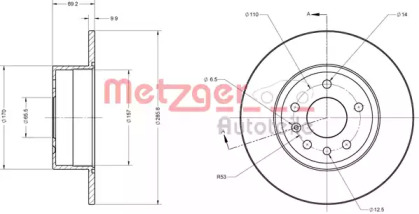 METZGER 6110289