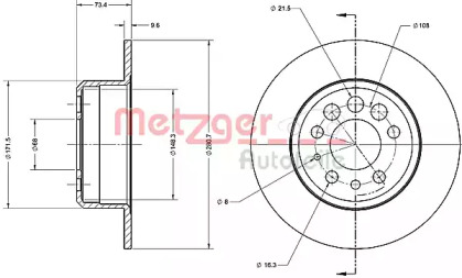 METZGER 6110452