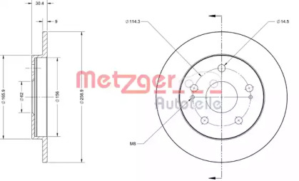 METZGER 6110498