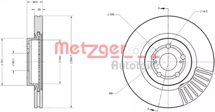 METZGER 6110612