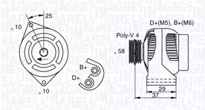 MAGNETI MARELLI 063341658010