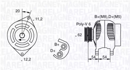 MAGNETI MARELLI 063321807010