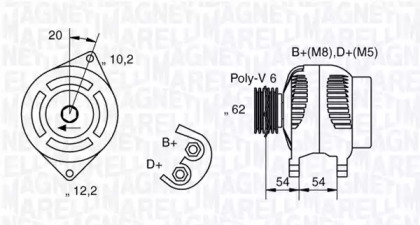 MAGNETI MARELLI 063321729010