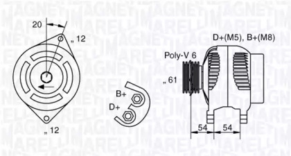 MAGNETI MARELLI 063321826010