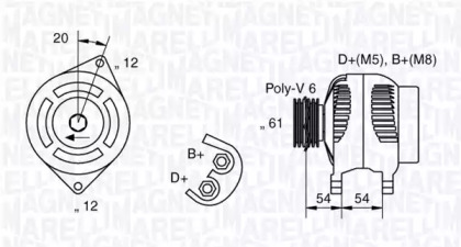 MAGNETI MARELLI 063321833010