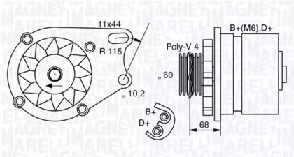 MAGNETI MARELLI 063321761010